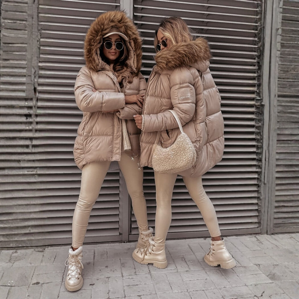 Silvia – prošívaný kabát na zip