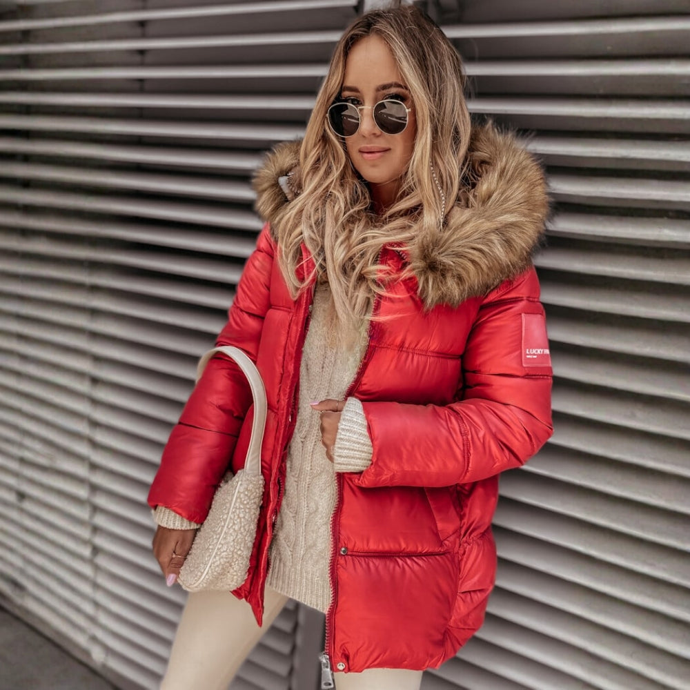 Silvia – prošívaný kabát na zip