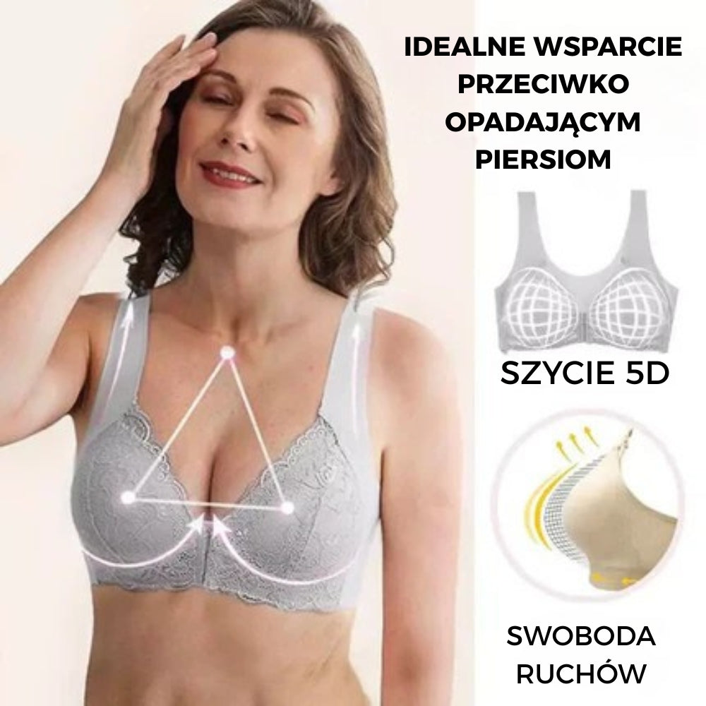(PAKET 3) Bezdrátová push-up podprsenka s předním zapínáním