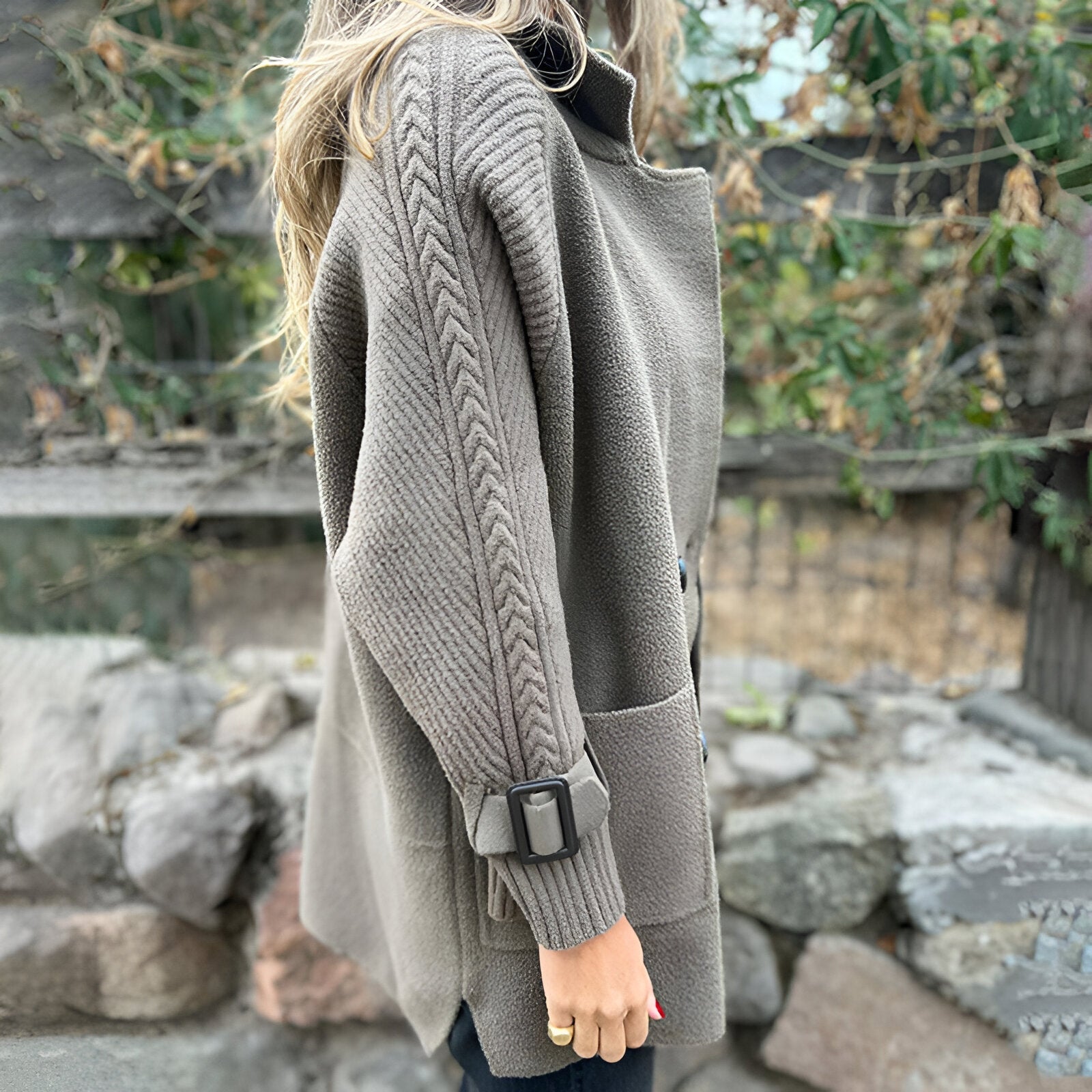 Paulina – Klasický Dvouvrstvý Kabát Střední Délky