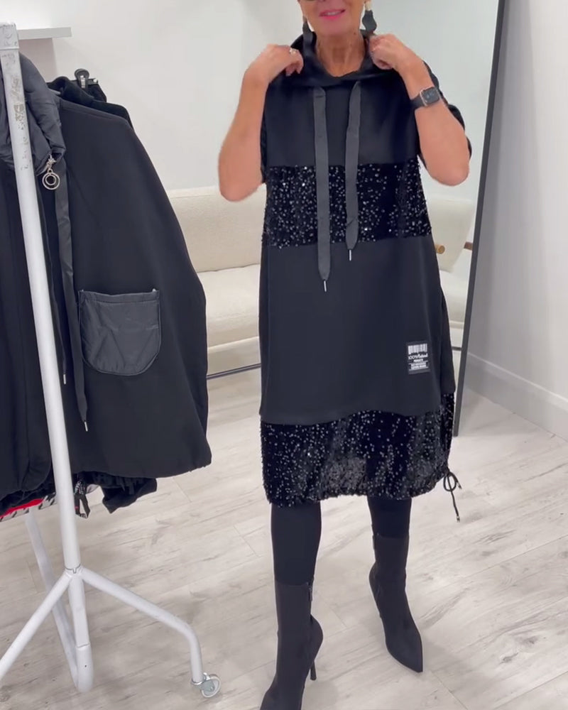 Olga – stylové mikinové šaty