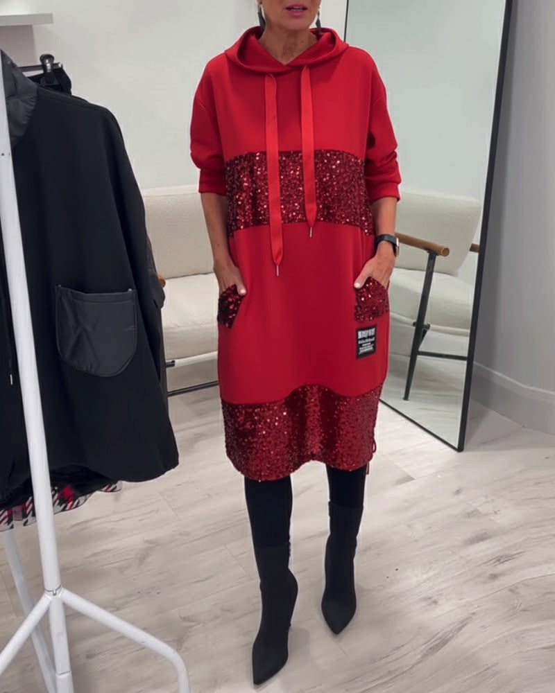 Olga – stylové mikinové šaty