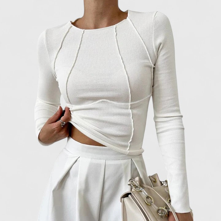 Marta™ | Pohodlná blůza s dlouhým rukávem