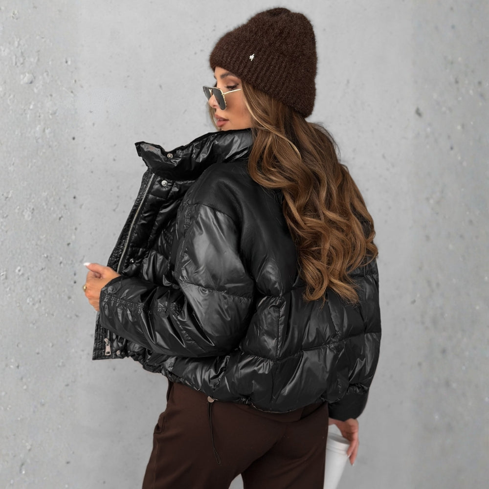 Denisa – krátký kabát se stojacím límcem