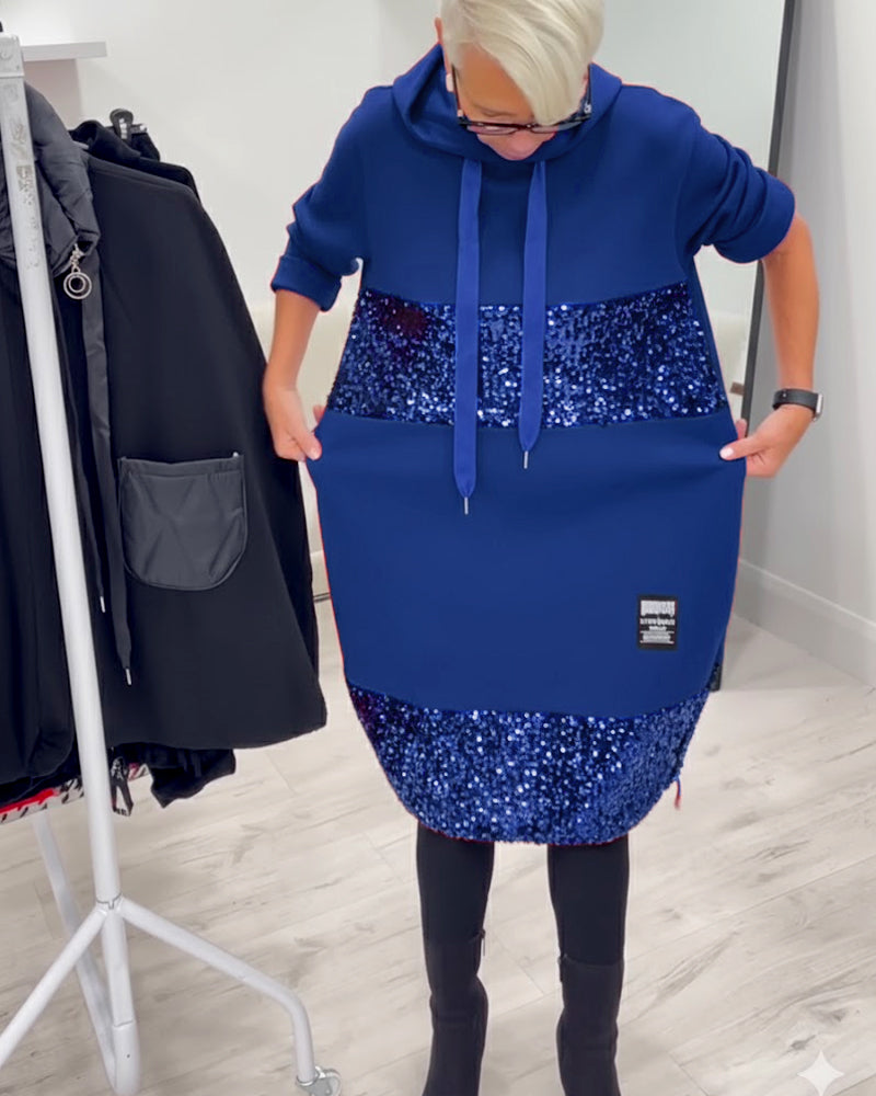 Olga – stylové mikinové šaty