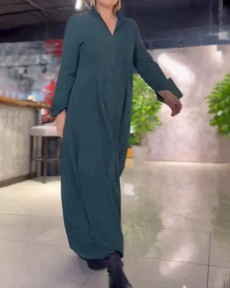 EVITA - DLOUHÁ ELEGANTNÍ A POHODLNÁ ŠATY